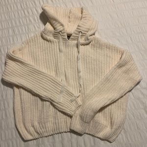 Design Lab Chennile hooded sweater